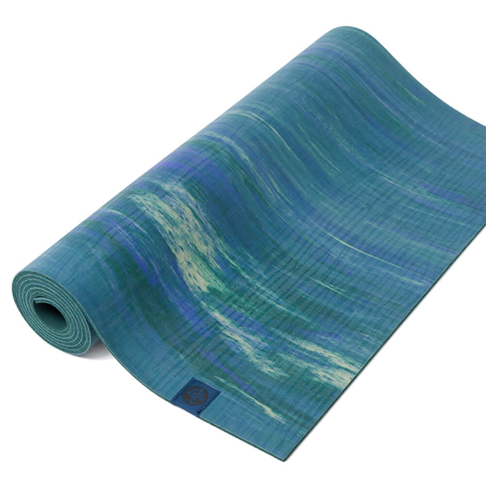 เสื่อโยคะ Manduka รุ่น eKO® 5mm (Limited Edition) สีฟ้าอมเขียวลาย (71